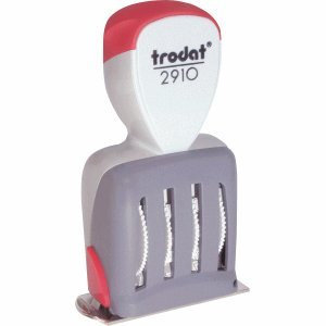 Trodat Datumstempel mit Textplatte Eingegangen 54x30mm