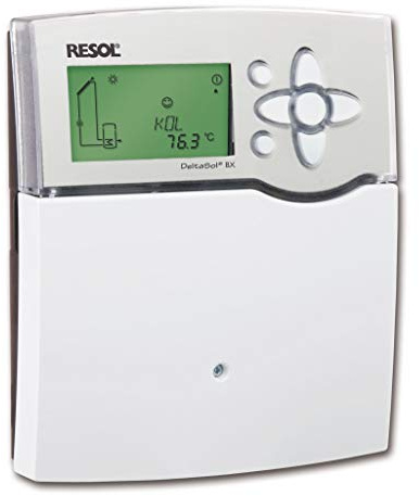 Solarsteuerung Resol DeltaSol BX (inkl. 5 Fühlern - 2 x FKP6 - 3 x FRP6) - Komplettpaket