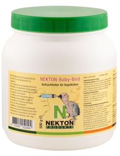 NEKTON - Baby Bird | Alimento per pulcini ornamentali e rapaci | Alimento completo (500 g)