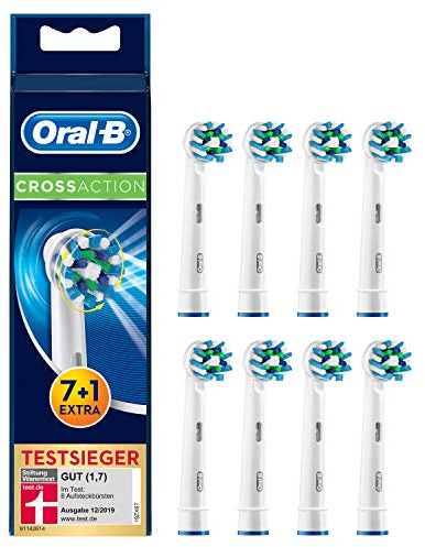 Braun Oral-B Crossaction 7er+1 Aufsteckbürsten/Aufsätze, Modell 2014