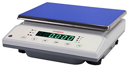 dzd dj20kb Précision numérique Table Balance 0,1 g jusqu'à 20 kg avec grande surface de pesée, alimentation et batterie