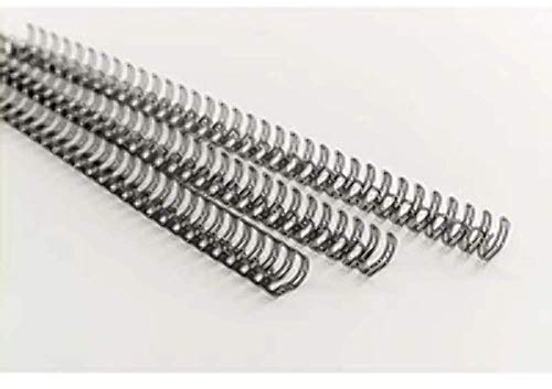 GBC Dorsi metallici 21anelli 8mm 100pz - Nero - IB165122