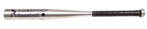 MFH American Baseball Batte de baseball aluminium Argent Argent 76,2 cm