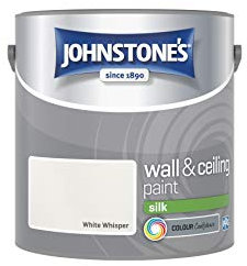 Johnstone's 306063 Vinyl Silk Emulsion - White Whisper,2.5