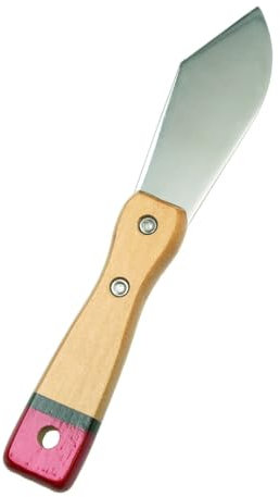 NiNeKa Couteau à mastiquer professionnel avec lame souple en acier