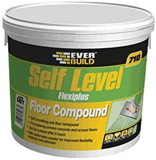 Everbuild SLPLUS10 EVERBLD 710 SELF Level FLEXIPLUS 10KG TUB