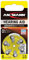 Ansmann 5013223 - Pila para audífono 10 Zinc Aire, 1,4V PR70 AZA10, 6 Unidades, Color Amarillo