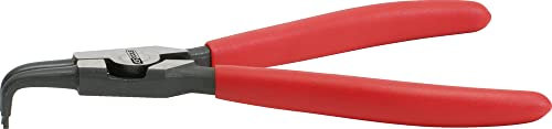 KS Tools 500.1026 Pinza Seeger Classic per Anelli di Sicurezza Esterni, a Punte Piegate, 160 mm