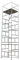 Toptower Classic 8m (WH) DIY Galvanised Scaffold Tower 6 x 4 Base