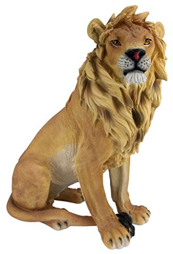 Design Toscano König der Tiere, Löwenskulptur