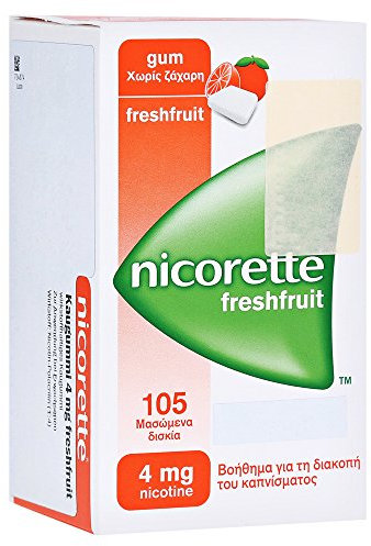 NICORETTE 4 mg freshfruit Kaugummi 105 St