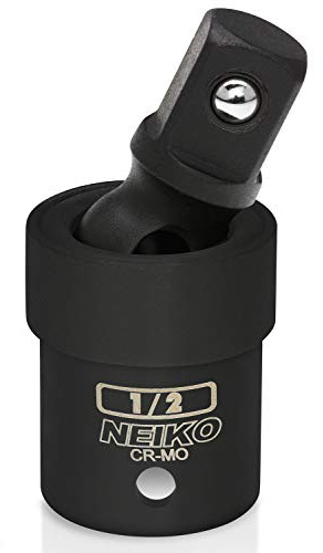 NEIKO 02430A 1/2” Drive Universal Joint Swivel Socket Adapter | Cr-Mo Impact Grade