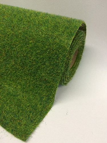 Grass Mat Hairy Spring Green Mix 120cmx61cm 48x24 Javis Landscape scenery roll