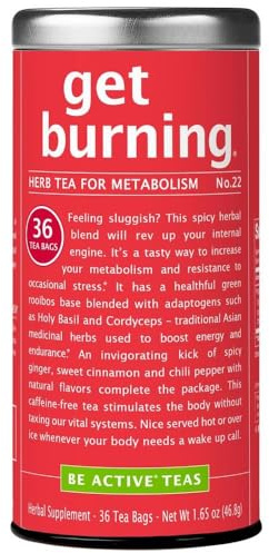 The Republic of Tea - Get Burning - Herb Tea for Metabolism, 36 Tea Bags