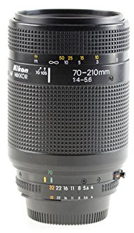 Nikon AF Nikkor 70-210mm 70-210 mm 4-5.6 1:4-5.6