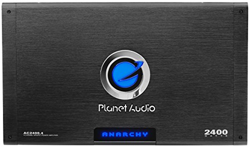 Planet Audio AC2400.4 4 Channel 2400 Output Full Range Car Amplifier