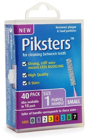 Piksters mellanrumsborstar, storlek 1 40 ea