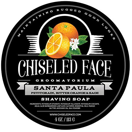 Santa Paula Citrus - Handmade Luxury Shaving Soap from Chiseled Face Groomatorium