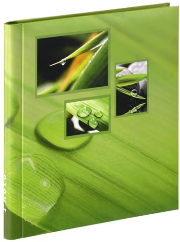 HAMA | Álbum de fotos (28 x 31 cm, 100 páginas, máximo 400 fotos, Regalo de San Valentin) Color azul