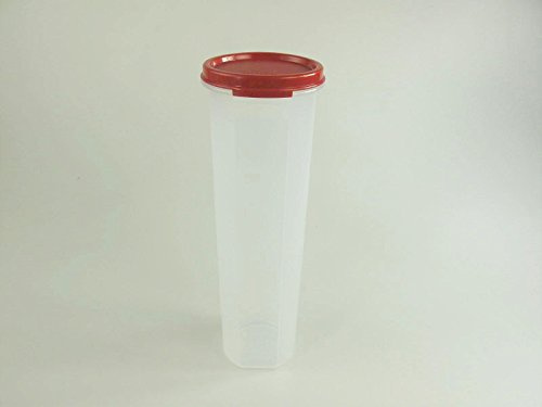 TUPPERWARE Circular 1,1 L rot Rondovision Trockenvorrat Vorrat Dose Behälter