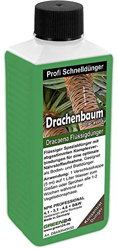 Drachenbaum-Dünger Dracaena HIGH-TECH NPK Volldünger Profi Linie. Drachenbäume düngen!