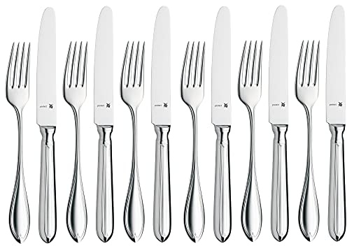 WMF Premiere Dessertbesteck 12teilig, Vorspeisenbesteck für 6 Personen, Frühstücksbesteck, Cromargan protect poliert, kratzbeständig, spülmaschinenfest