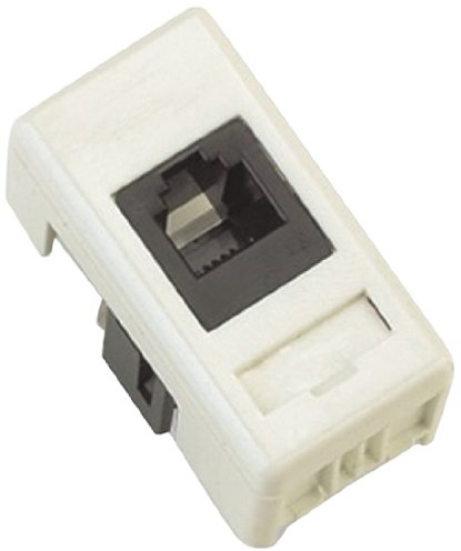 Gewiss 80035S GW20251 System Presa Telefonica, RJ11, Bianco