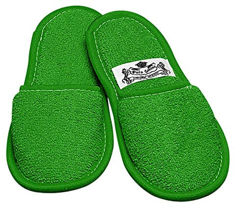 PARODI & PARODI - Pantofole Donna/Uomo Invernali da Casa in Spugna di Cotone, 1 Paio Spedito in Colori Assortiti, Ciabatte Donna Uomo Ospiti Morbide, Pantofole Ospiti Suola Tessuto Made in Italy 36/37
