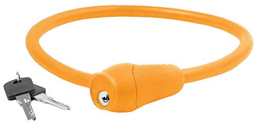 M-Wave S 12.6 S Kabelschloss, orange, One Size