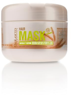 SALERM - Nourishing Hair Mask - 6.74 Oz - with Wheat Germ - for Dry and Damaged Hair - Deep Hair Hydration - Shine and Brightness - Hair Strengthening