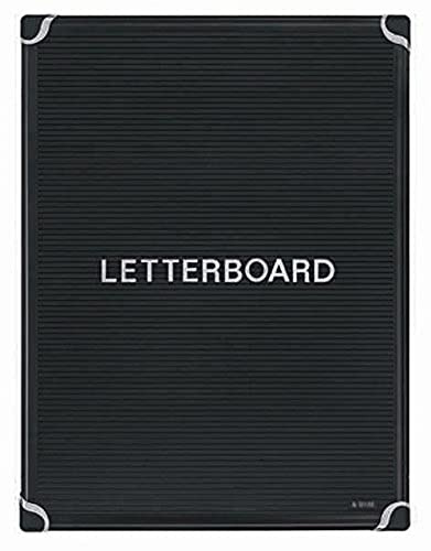 Bi-Office LET03011810 - Tablero de letras con marco de aluminio, 600 x 900 mm