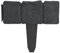 vidaXL Clôture de Jardin/Pelouse Aspect de Pierre 41 pcs, Barrière de Protection, Brise-Vue, Bordure de Terrasse Patio Exterieur, Plastique 10m