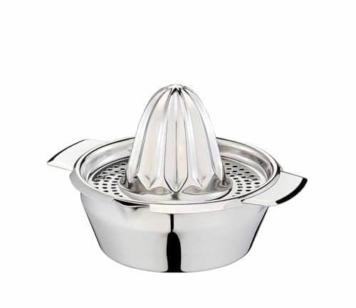 KÜCHENPROFI 1366002800 Zitronenpresse, Edelstahl, Silber, 12 x 12 x 9 cm