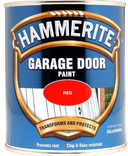 Hammerite 5092852 750ml Garage Door Paint - Smooth Red