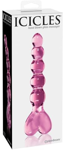 Pipedream PD2943-00 - Icicles Dildo Clásico, color Rosa
