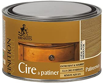 CIRE A PATINER 300ML CHENE MOYEN - Les anciens ébénistes