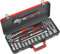 Meister Bit- und Steckschlüssel-Set 6,35 mm (1/4 Zoll) und 12,7 mm (1/2 Zoll), 56-teilig, 8429200