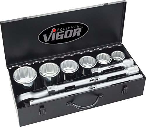 Vigor Steckschlüssel-Satz, 25 mm-1 Zoll, 1 Stück, V3278