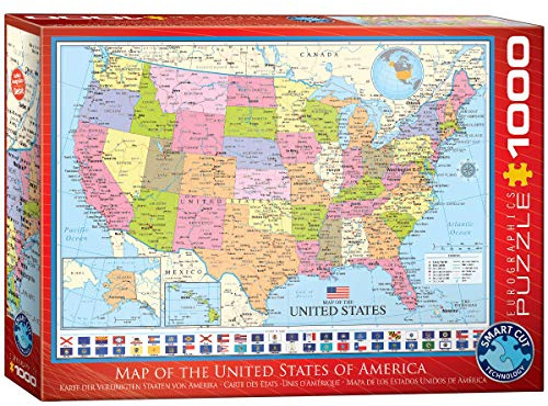 Karte der Vereinigten Staaten von Amerika