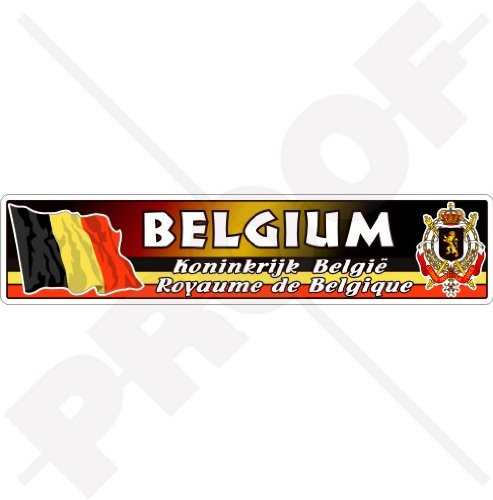 Belgische Flagge, Wappen, België, Belgique, Belgien-Emblem, 180 mm