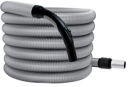 AERTECNICA tubo flessibile universale per aspirapolvere 32 mm, 7 metri, con regolatore di pressione per impianto di aspirazione centralizzata, AP220