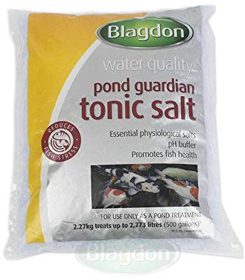 Blagdon Guardian Pond Tonic Salt, for Fish Health, Water Quality, General Tonic, pH Buffer, 2.27kg, treats 2,273 litres
