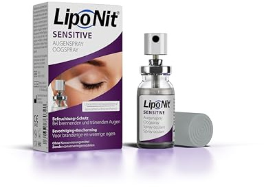Lipo Nit Augenspray Sensitive, zur Behandlung trockener Augen, zur Pflege der Augenpartie, mit Dexpanthenol, 10 ml