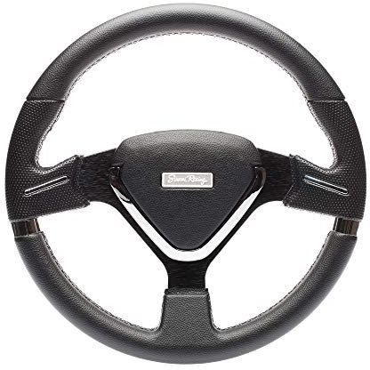 SIMONI RACING MONT35/P Volante Sportivo Montecarlo Universale, Nero