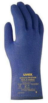 Uvex Montage-Schutzhandschuh Protector chemical NK2725, Nitrilbeschichtung, Farbe: blau, Grösse: 9
