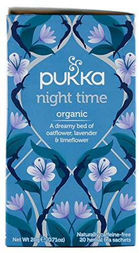 Pukka Tisane Bio Nuit Paisible 20 Sachets 20 g - Lot de 2
