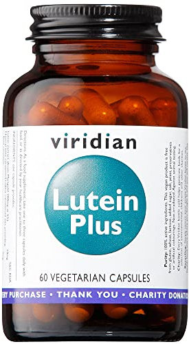 Viridian - Lutein Eye Health Complex - 60 Vegicaps | Blend of Carotenoids, Minerals & Botanicals | Contributes to Maintenance of Normal Vision | Vitamin E, Copper & Zinc | Nutritionist Formulated