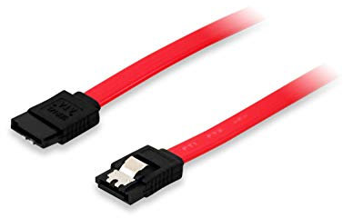 Equip SATA-Kabel (SATA -> SATA St/St 0,50 m mit Riegel Polybeutel)