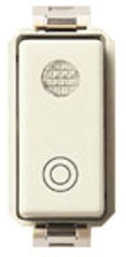 Vimar Serie 8000 – Interruttore 1 Polo Contatto aperto 10 a simbolo Generico Hell 8000