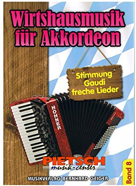 Wirtshausmusik für Akkordeon - Band 8